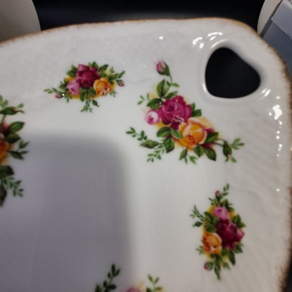 Royal Albert Old Country Roses Oval Victorian Tray Floral Bone China Decorative - Picture 10 of 13